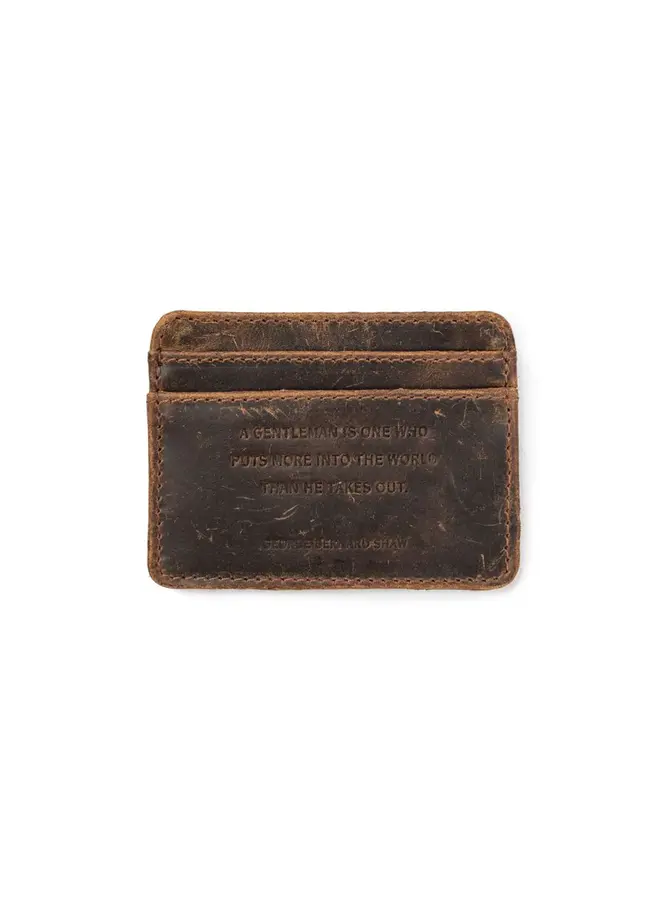 George Bernard Shaw Wallet