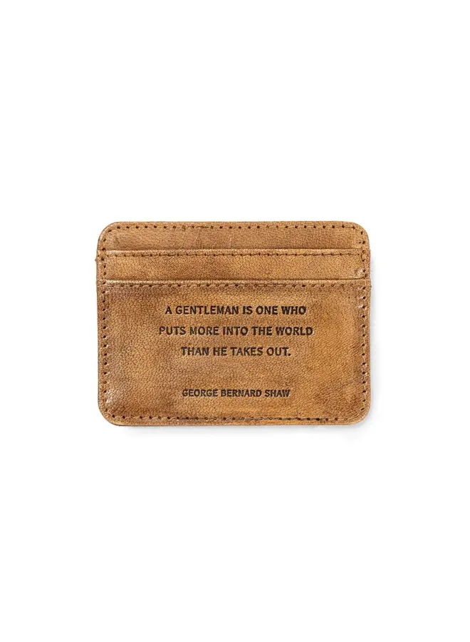 George Bernard Shaw Wallet