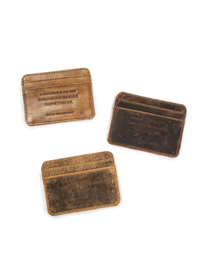 George Bernard Shaw Wallet