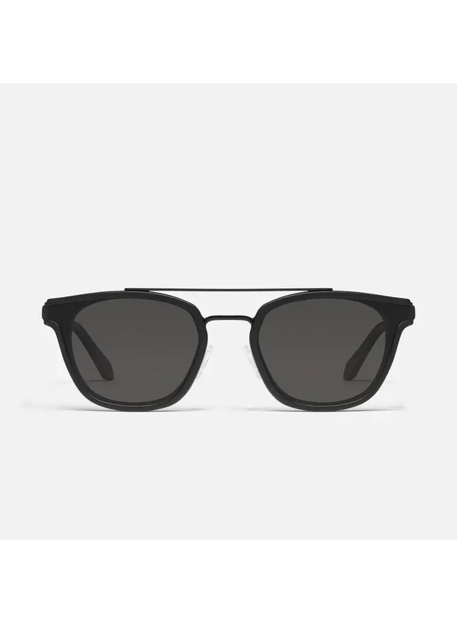 Getaway Sunglasses- Matte Black/Black