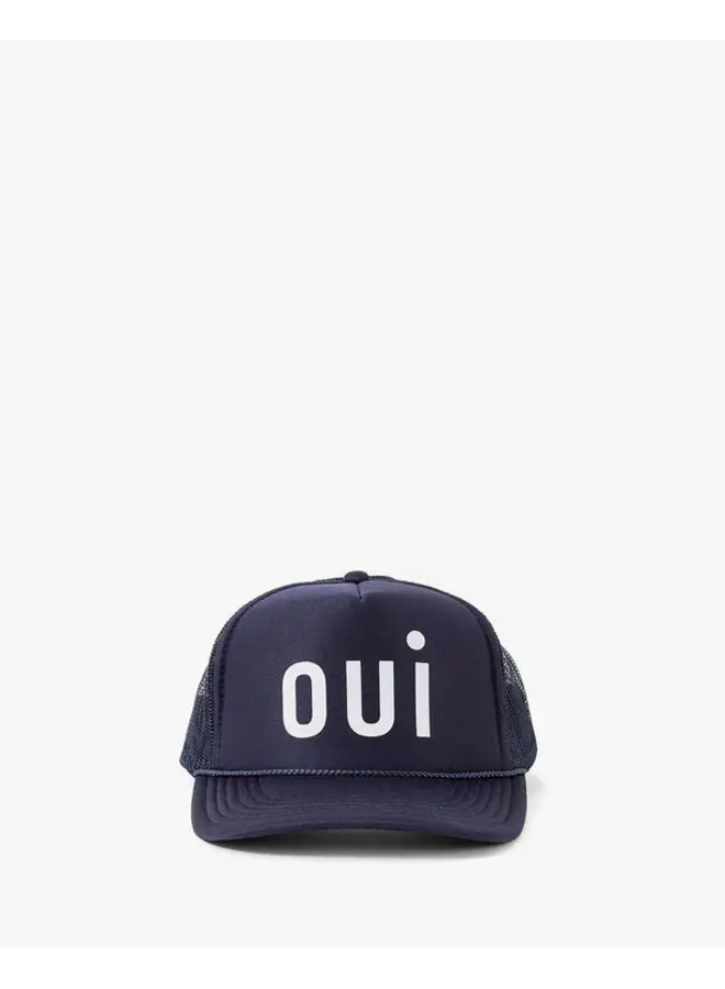 Navy Trucker Hat- Oui