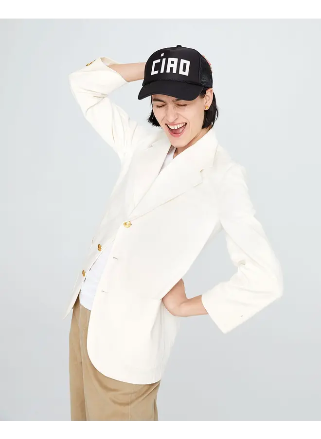 Black Trucker Hat- Ciao