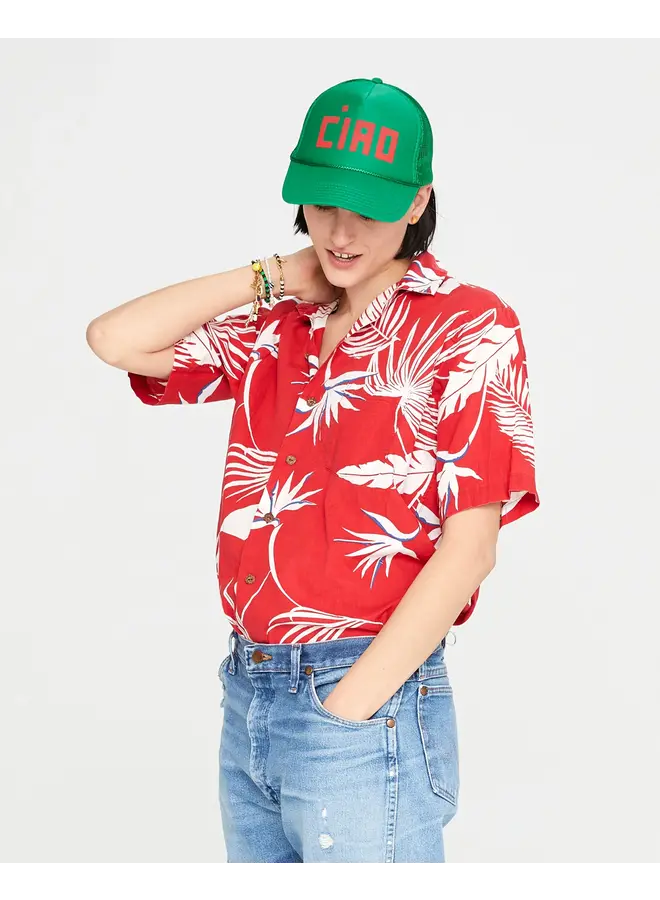 Green Trucker Hat- Ciao