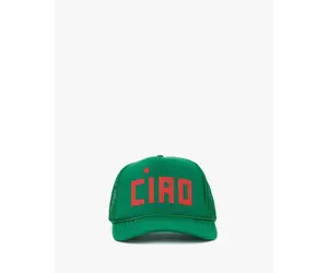 Clare V Green Ciao Trucker Hat Ciao Trucker Hat main image 2