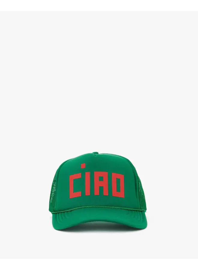 Green Trucker Hat- Ciao