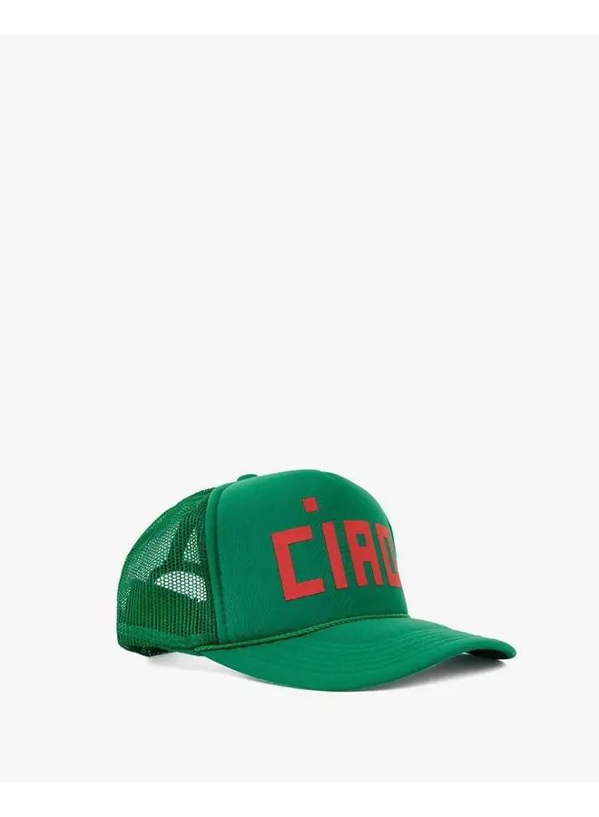 Green Trucker Hat- Ciao