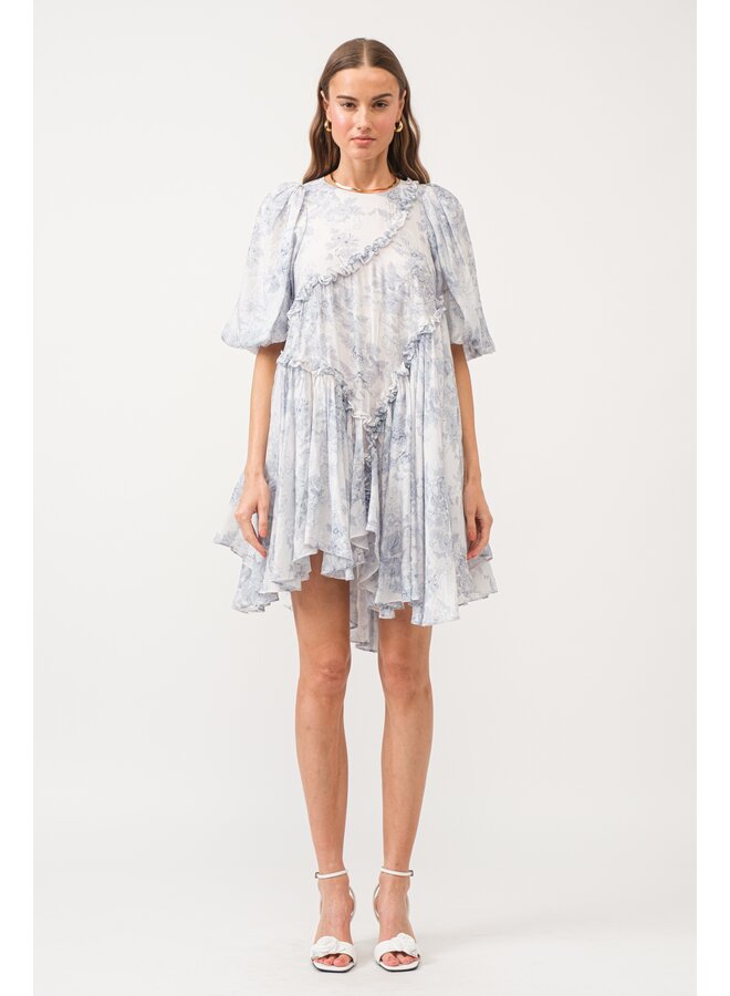 Melody Asymmetrical Mini Dress