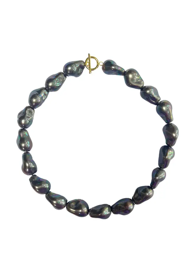 Ariel Pearl Collar- Black