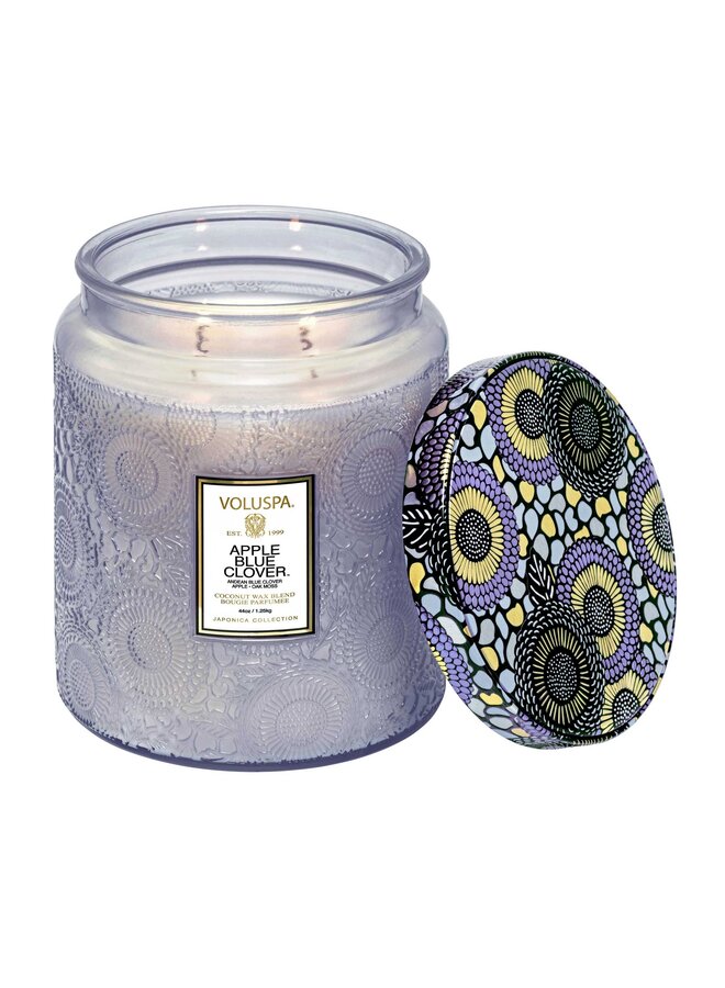 44 oz Luxe Jar - Apple Blue Clover