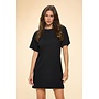 Washed Cotton T-shirt Dress