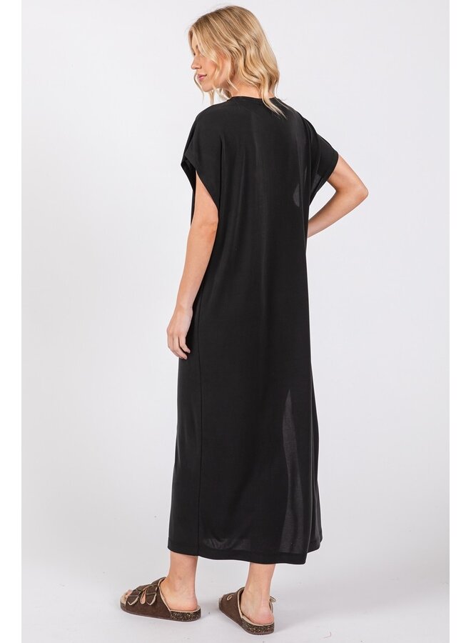 Soft Maxi T-Shirt Dress