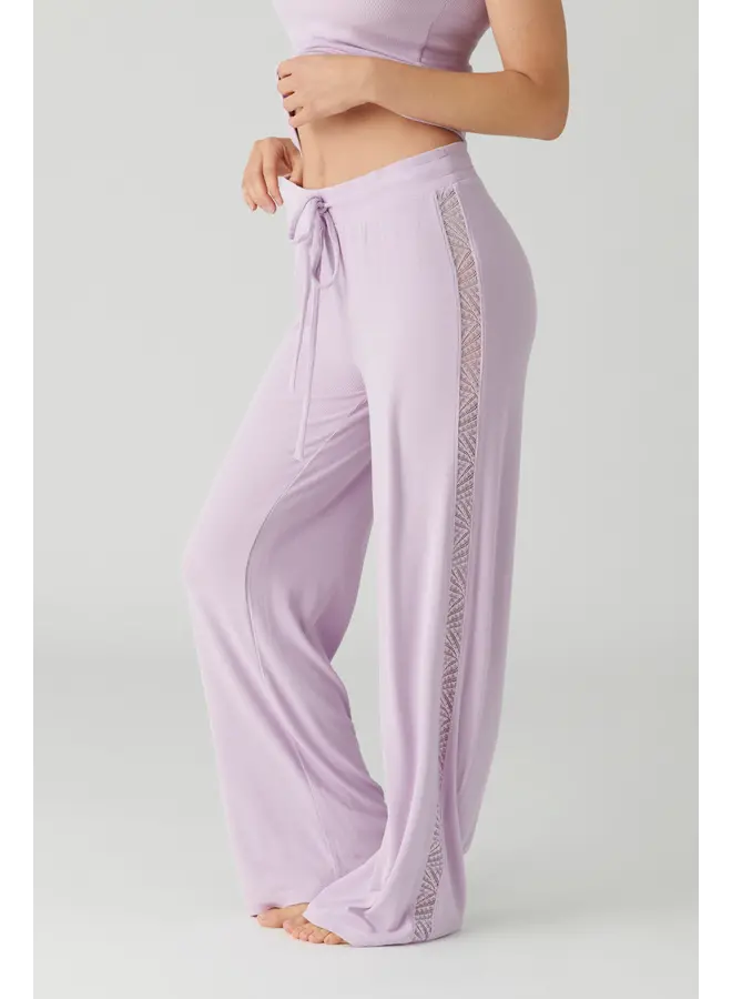Lacey Basics Pant - Lavender Glow