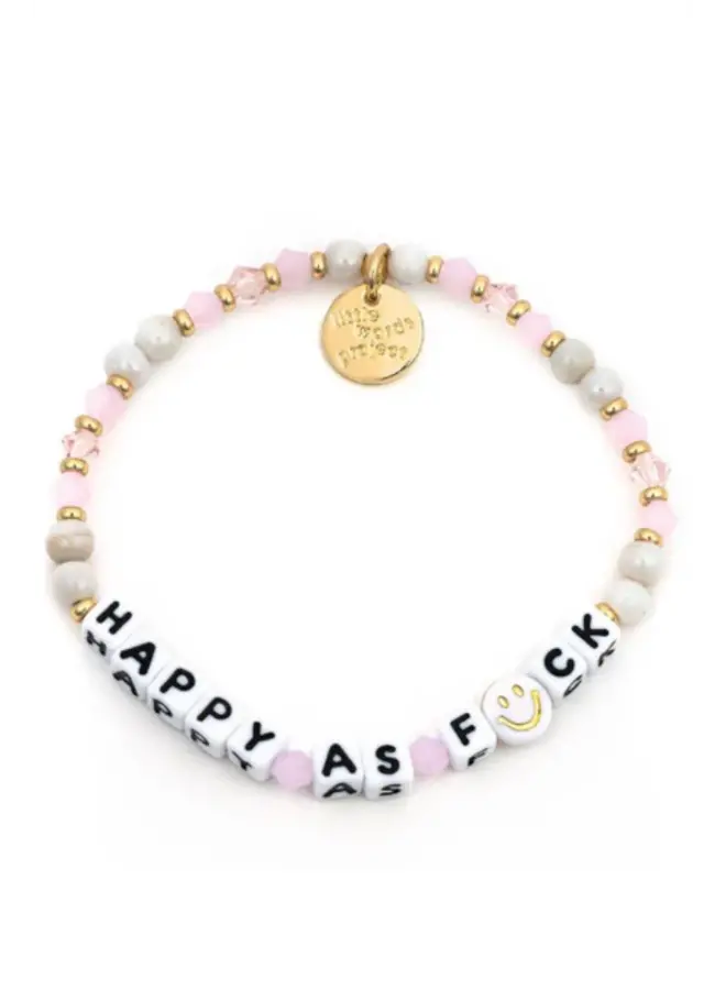 Happy As F**** Bracelet