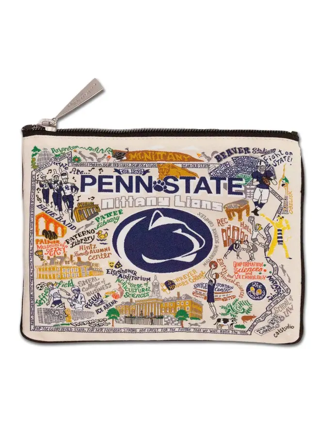 Penn State University Collegiate Zip Pouch