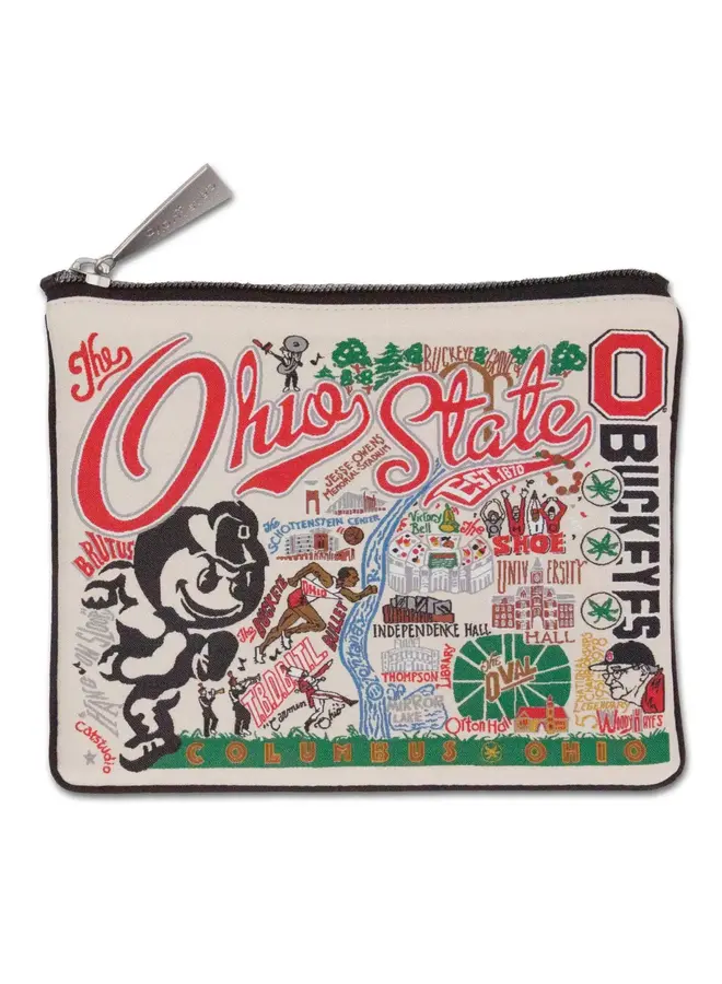 Ohio State University Collegiate Zip Pouch