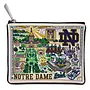 Notre Dame Collegiate Zip Pouch