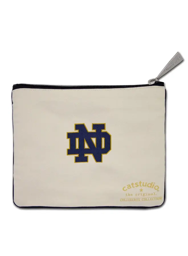 Notre Dame Collegiate Zip Pouch