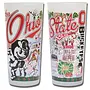 Ohio State University Collegiate Drinking Glass Set