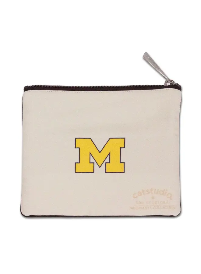 University of  Michigan Collegiate Zip Pouch