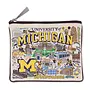 University of  Michigan Collegiate Zip Pouch