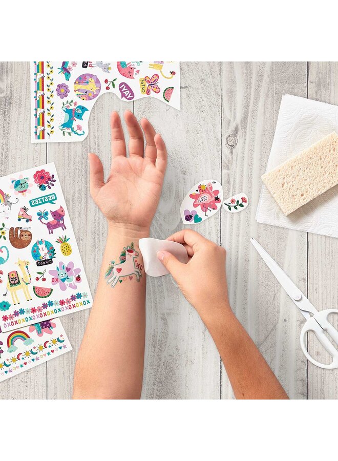 Tattoo Palooza Temporary Tattoo: Awesome Doodles