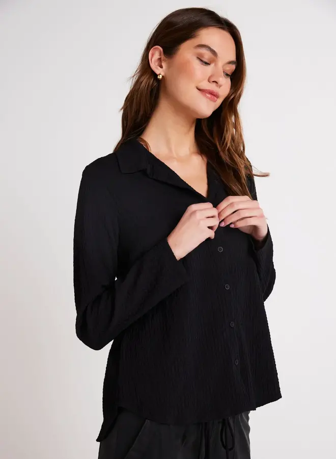 Clean Button Front Shirt