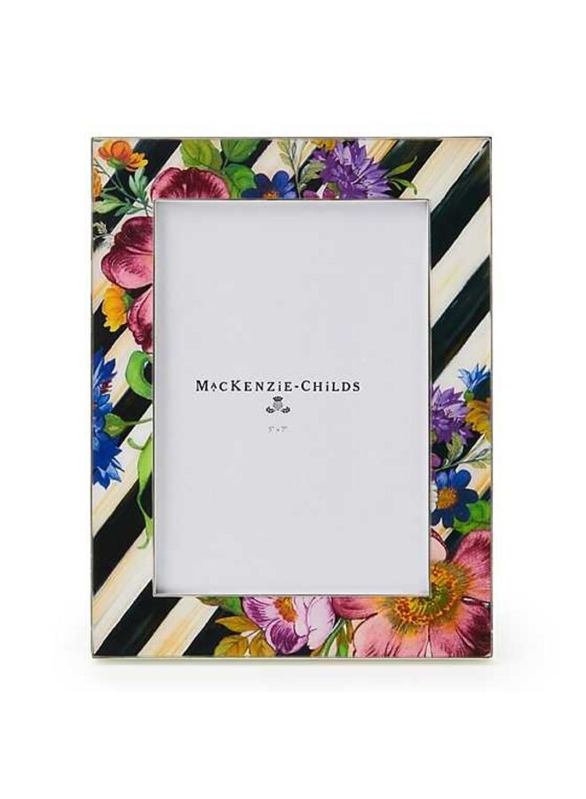 Flower Market Silver Plated 5x7 Frame