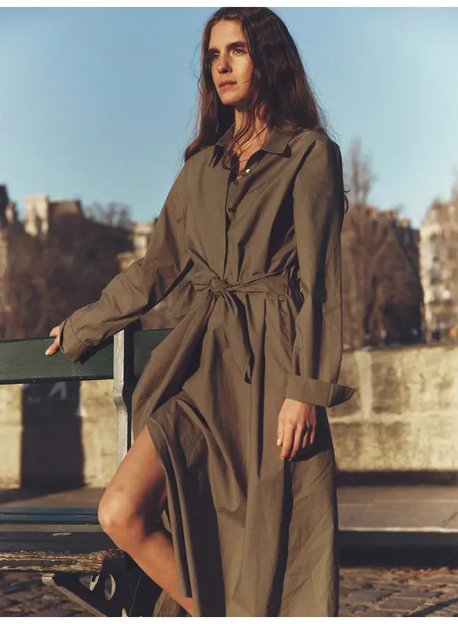 McCallister Dress Army Green