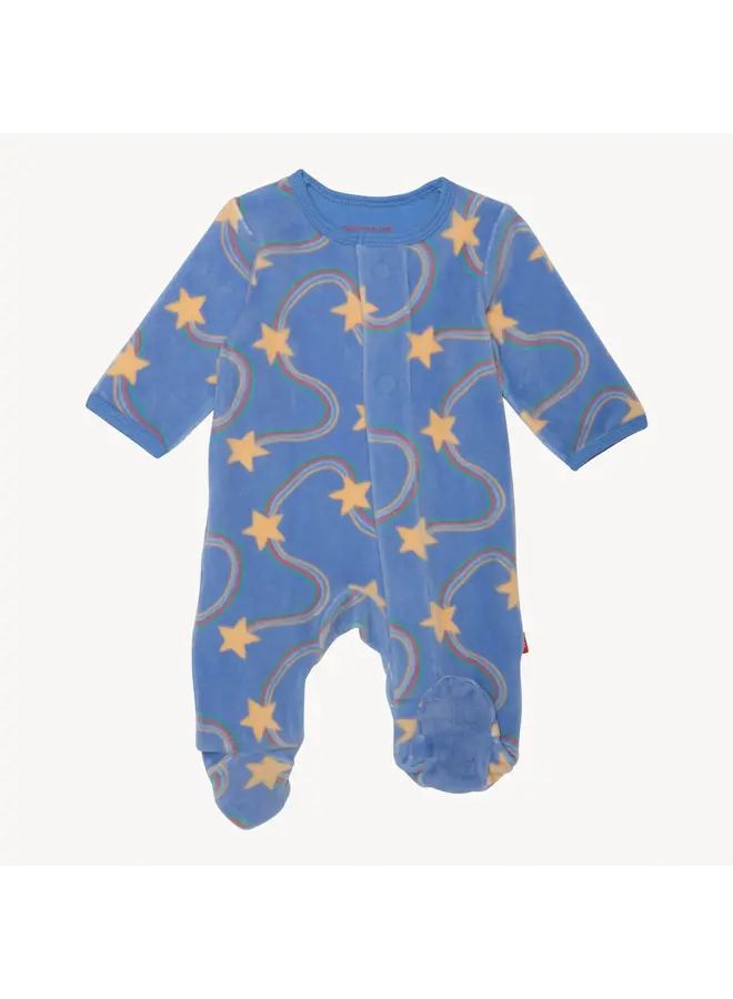 Starry Nights Velour Footie
