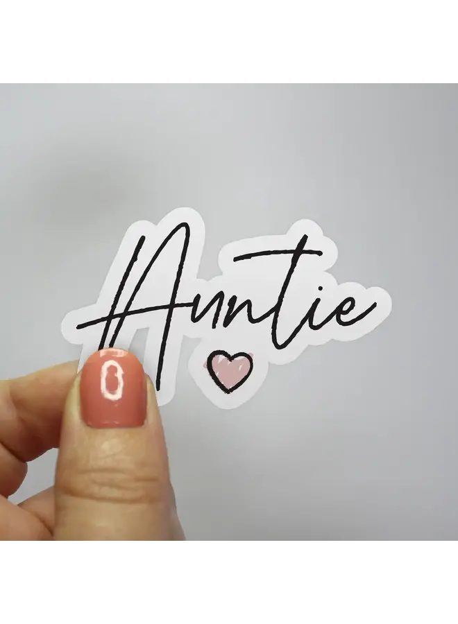 Auntie Sticker