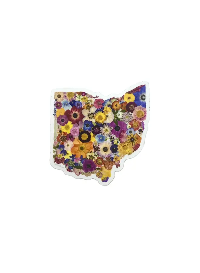 Where I Bloom Ohio Sticker