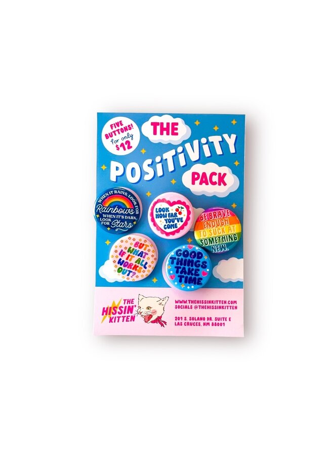 The Positivity Pack  Magnet Back