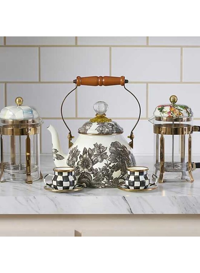 Sterling English Garden 2 Quart Tea Kettle