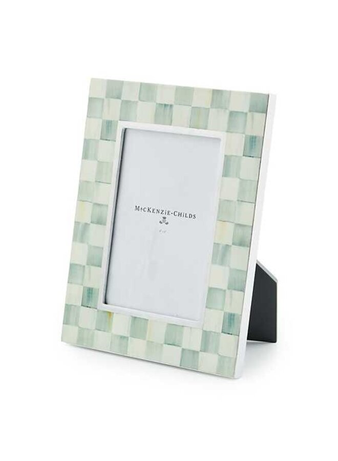 Sterling Check Lacquer 4" x 6" Frame