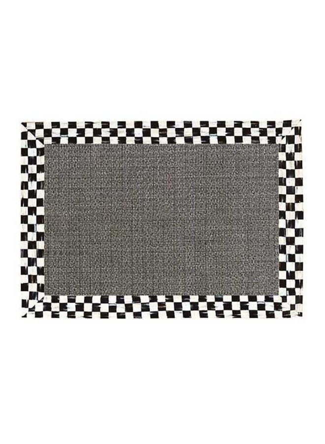 Courtly Check 2' x 3' Grey Sisal Rug