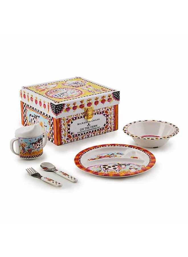 On the Farm Toddler's Dinnerware Set