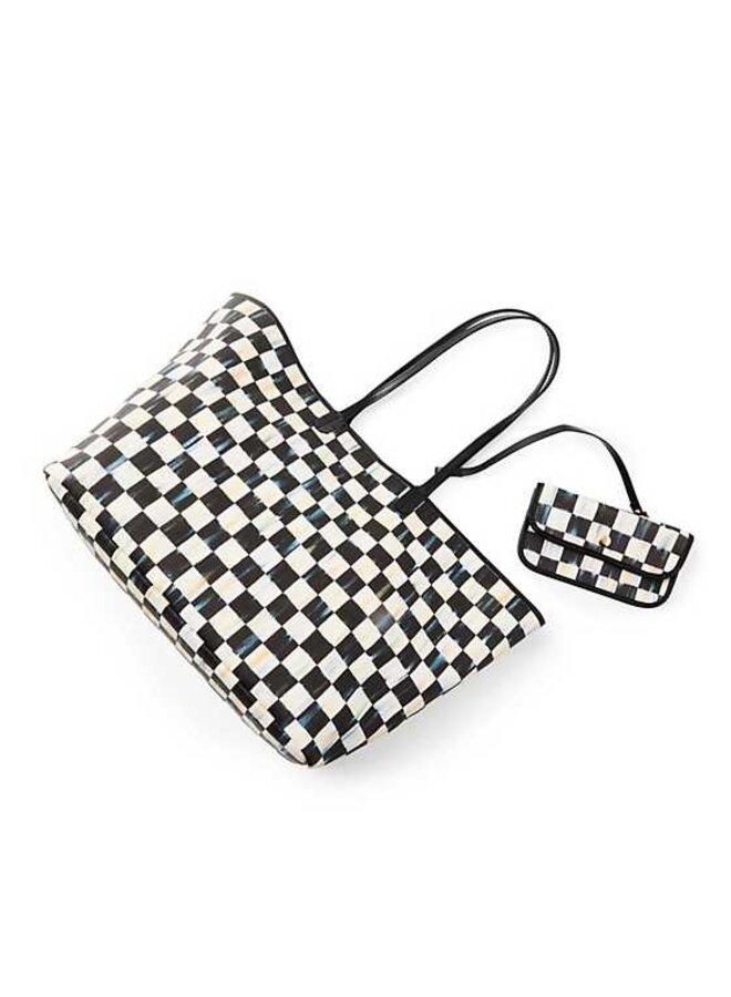Courtly Check Marche Large Tote