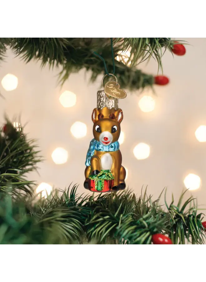 Mini Rudolph Ornament