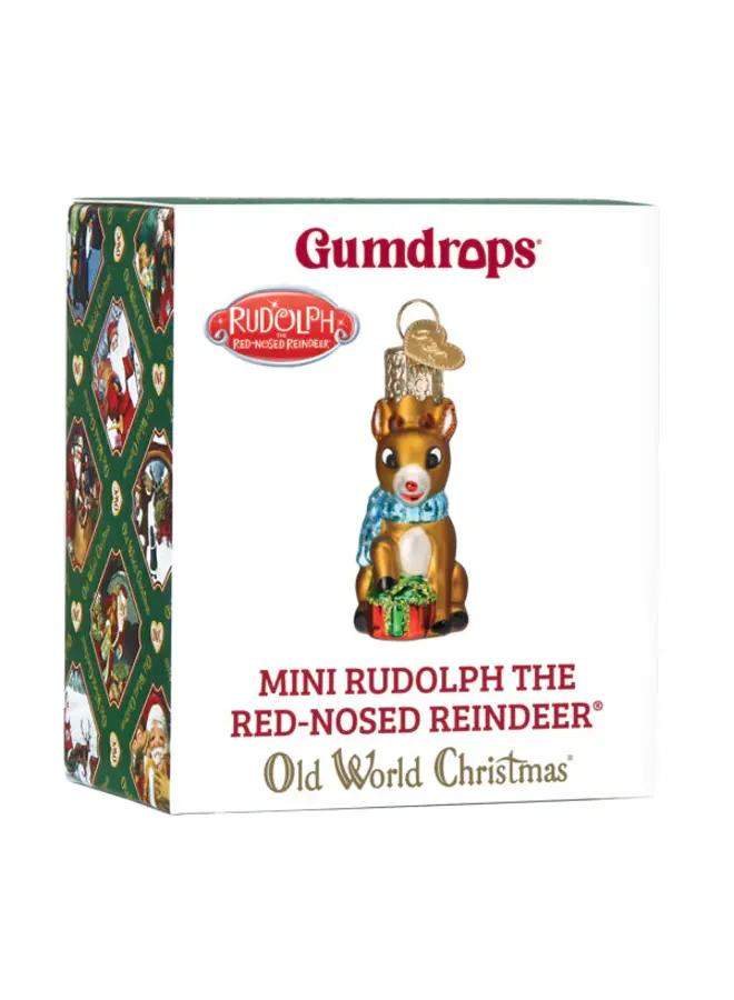 Mini Rudolph Ornament