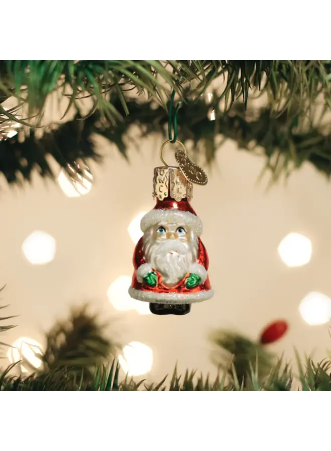 Mini Santa Ornament