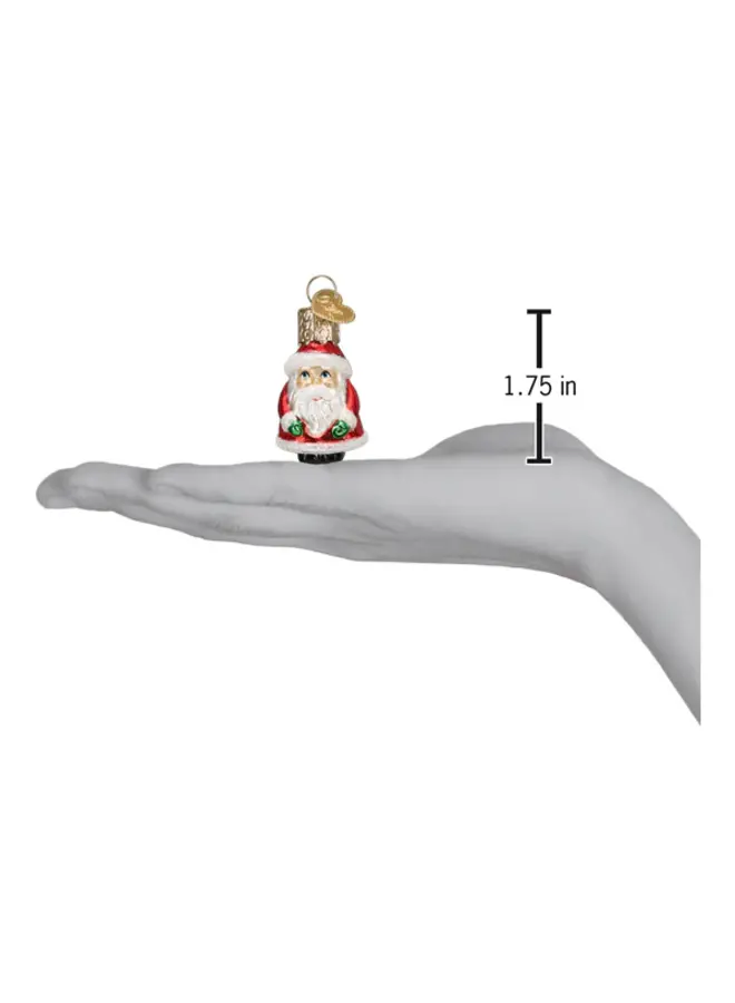 Mini Santa Ornament