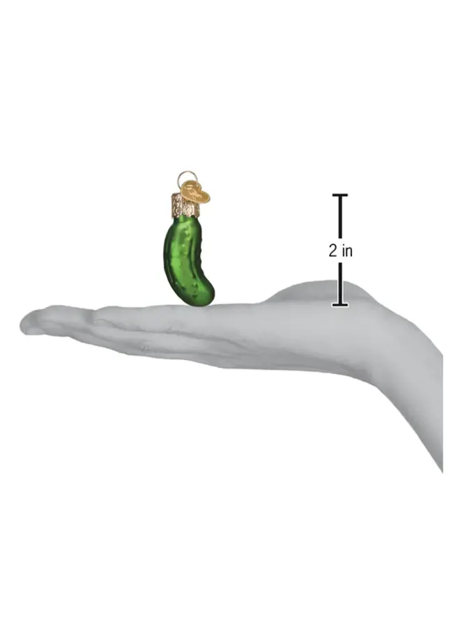 Mini Pickle Ornament