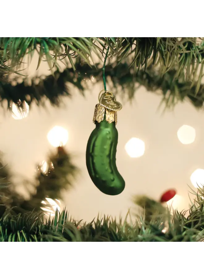 Mini Pickle Ornament