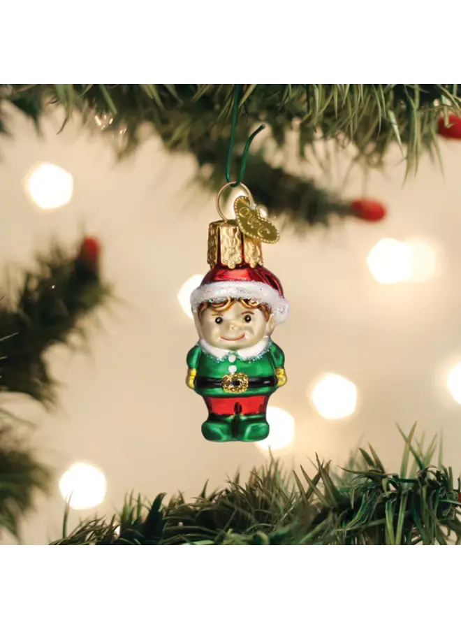 Mini Elf Ornament