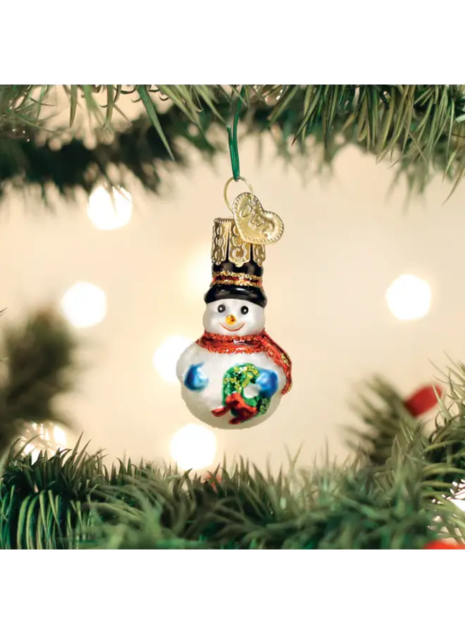 Mini Snowman Ornament