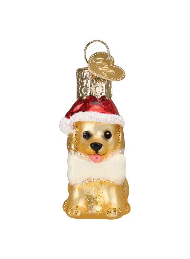 Mini Jolly Pup Ornament