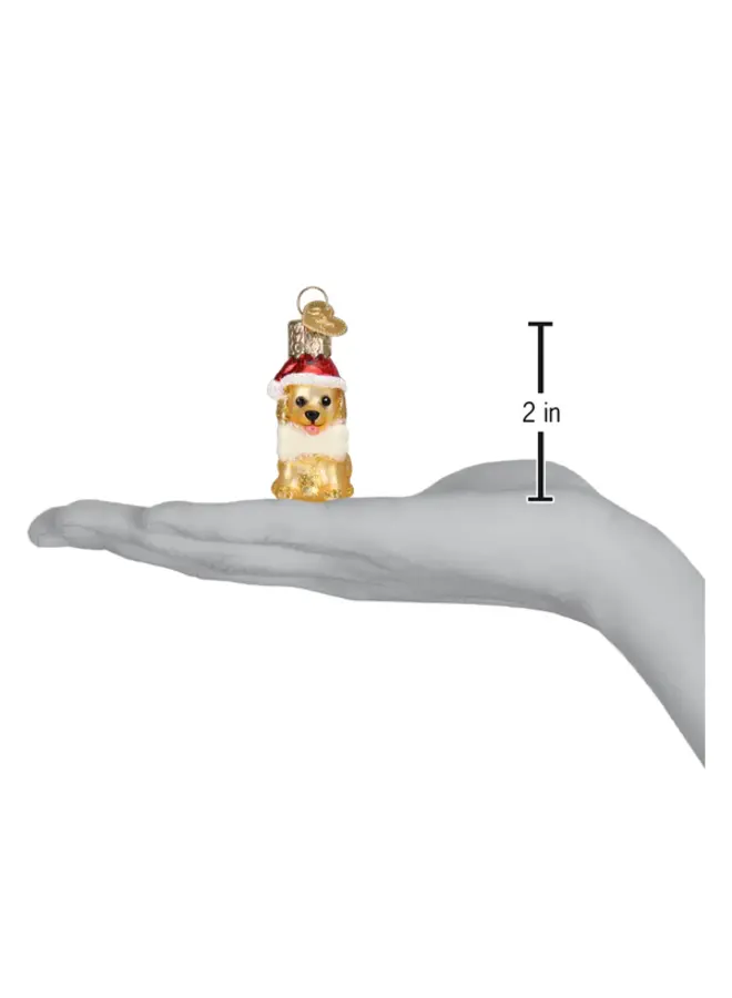 Mini Jolly Pup Ornament