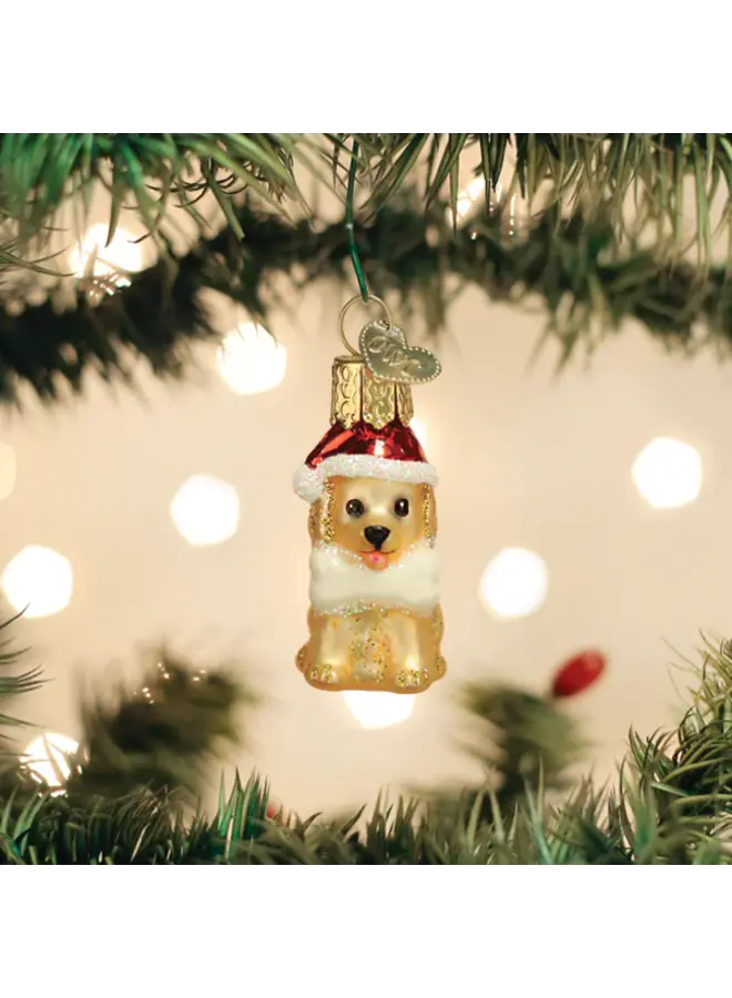 Mini Jolly Pup Ornament