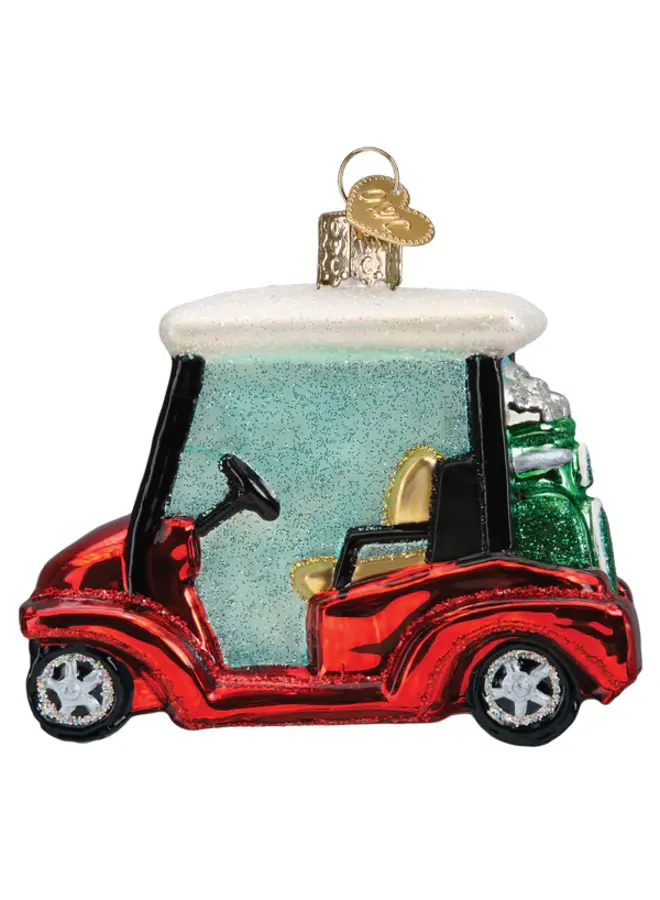 Golf Cart Ornament