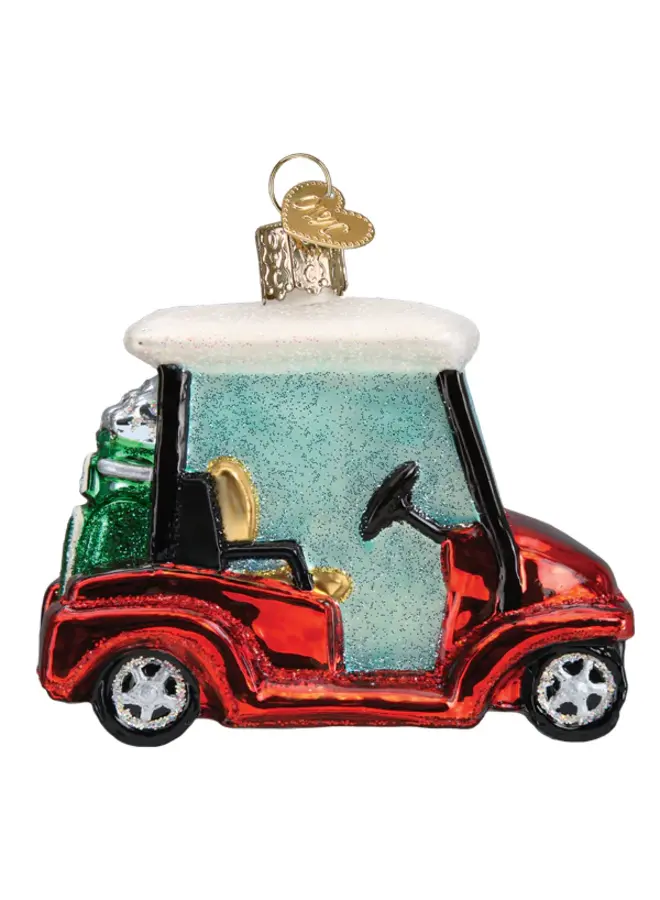 Golf Cart Ornament